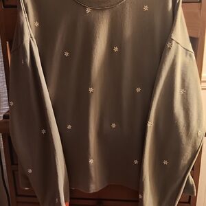 P.J. Salvage Olive Green Sweater